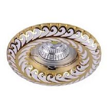 Светильник встраиваемый Италмак Regal 51 7 46 литой неповорот. MR16  картинка 